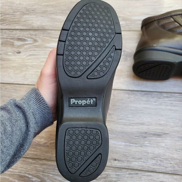 Women's Propet PEGGY Lace Up Boots BROWN 6 new without tags - Picture 5 of 8